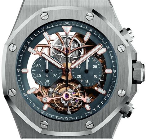 audemars piguet royal oak tourbillon ceramic chronograph openworked 44mm|royal oak selfwinding flying tourbillon.